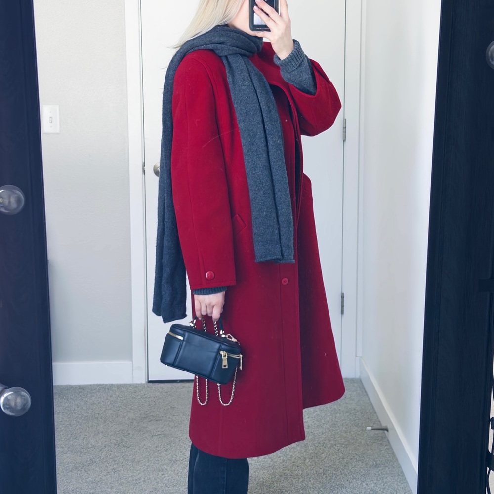 Mackintosh red coat
